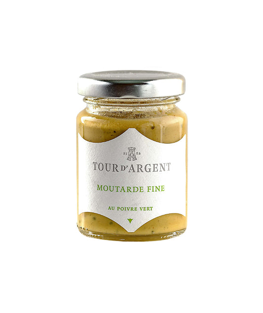 Moutarde fine au poivre vert