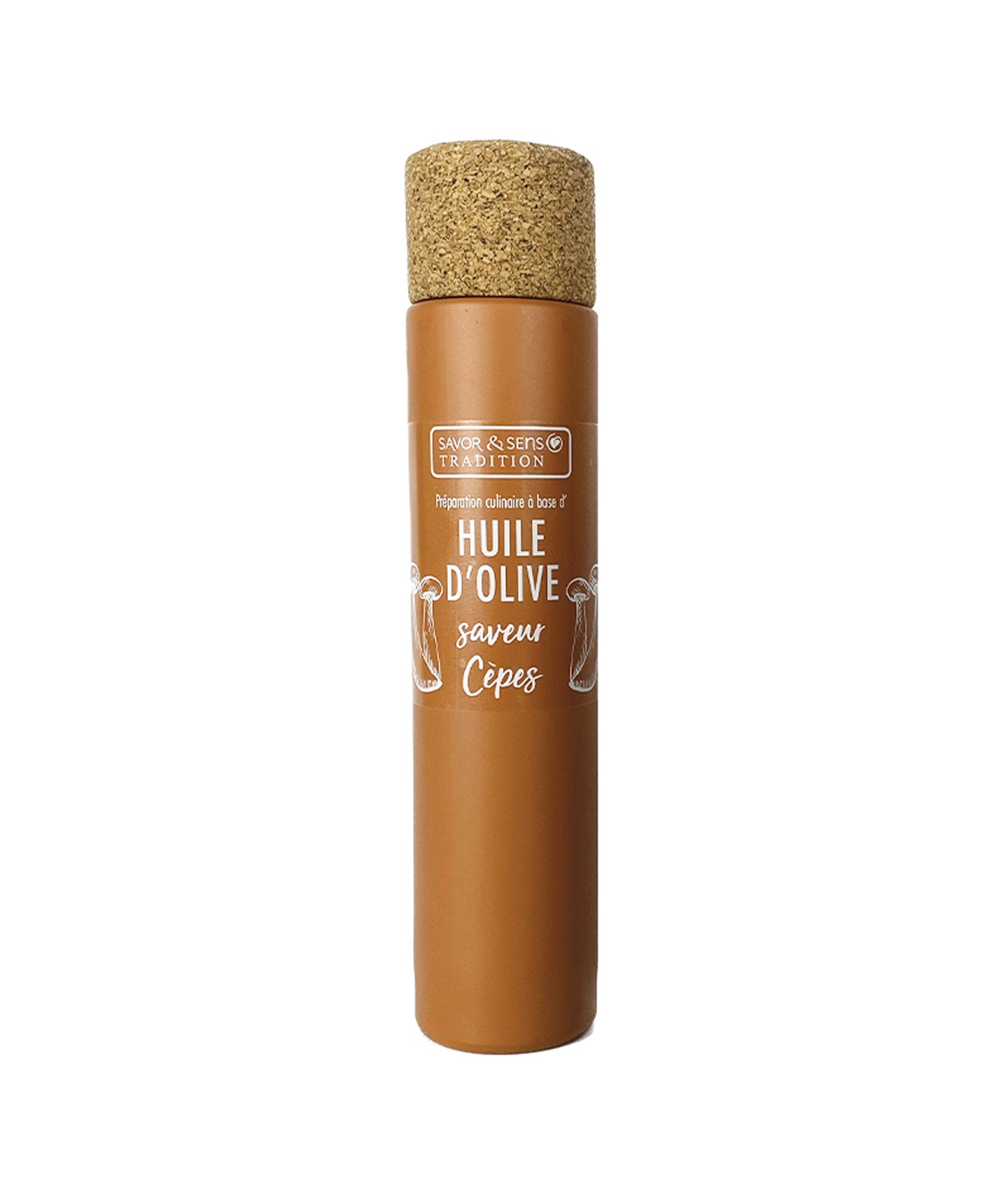 Huile d'olive saveur cèpes