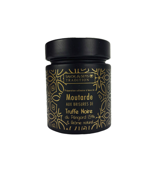 Moutarde aux brisures de truffe noire