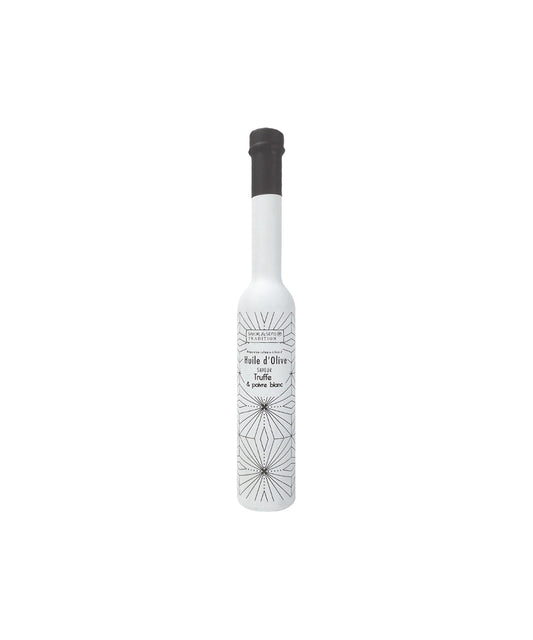 Huile d’olive saveur truffe et poivre blanc