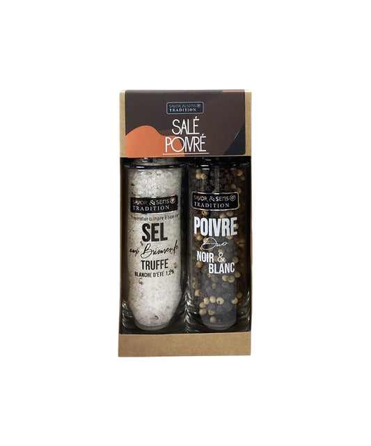 Coffret Duo truffe salé poivré