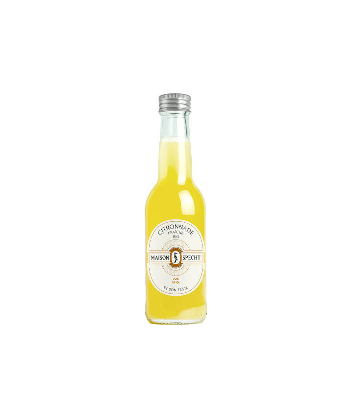 Citronnade fraîche et son zeste bio