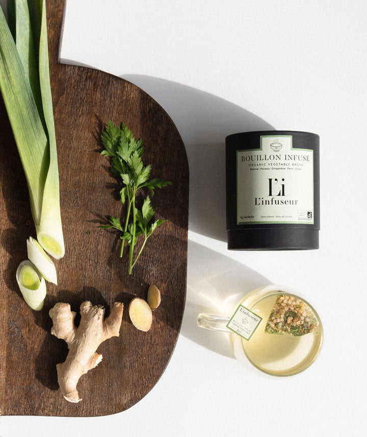 Infusion poireau gingembre - Boîte vrac