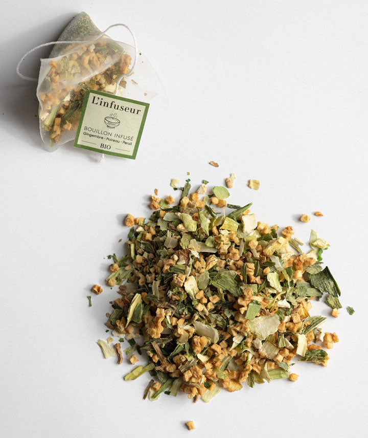 Infusion poireau gingembre - Boîte vrac