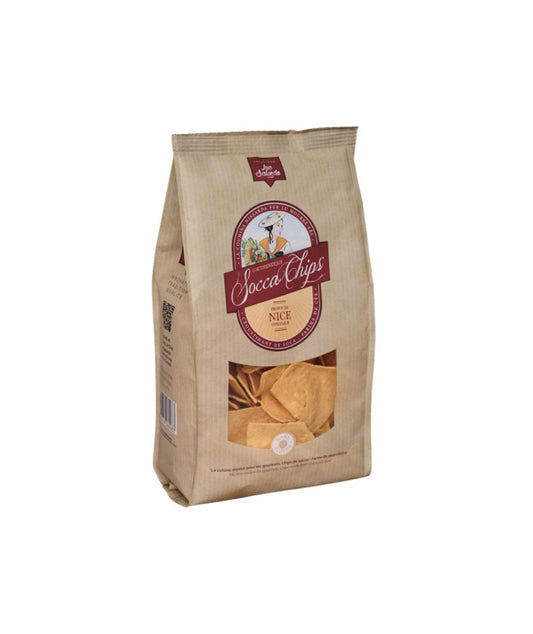 Chips à la farine de pois chiche
