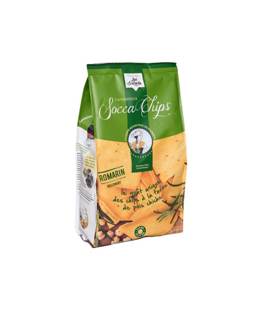 Chips à la farine de pois chiche - saveur romarin