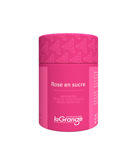 Infusion Rose en sucre - Boîte vrac