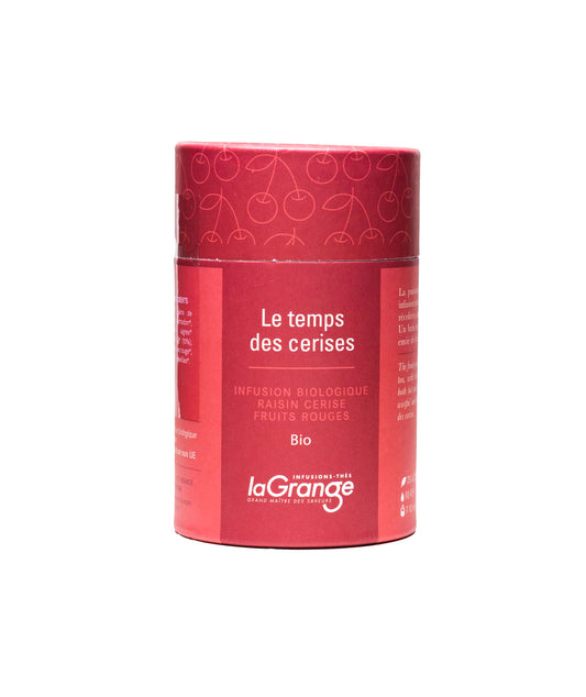 Infusion Le temps des cerises Bio - boîte collection vrac