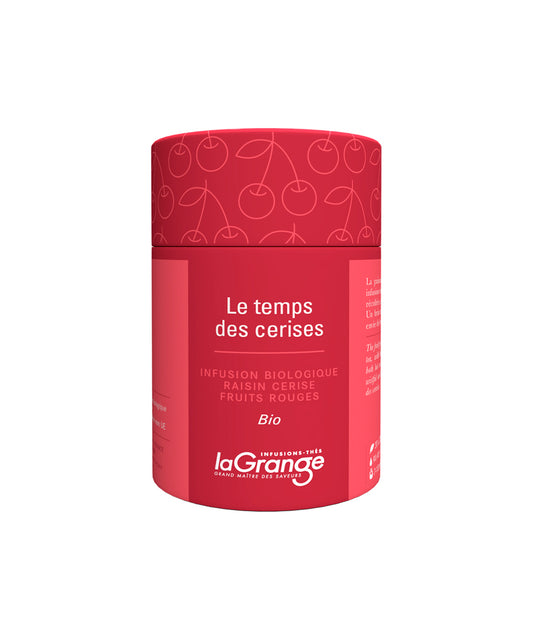 Infusion Le temps des cerises Bio - boîte collection vrac