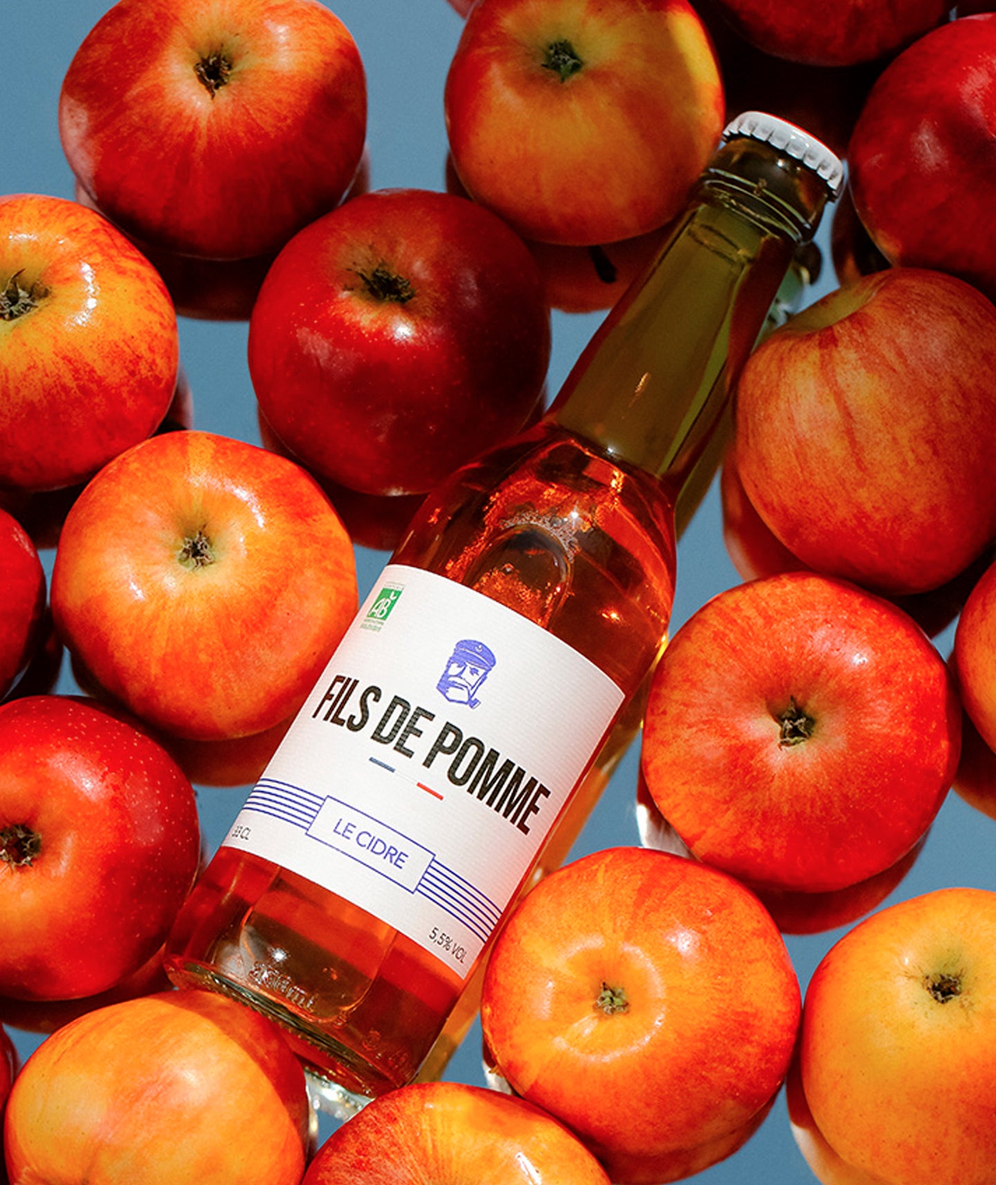 Cidre brut petit format bio - Cuvée Le sauvage