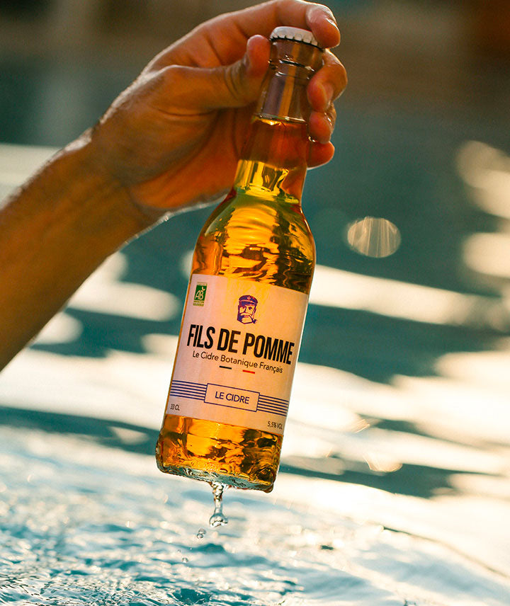 Cidre brut petit format bio - Cuvée Le sauvage
