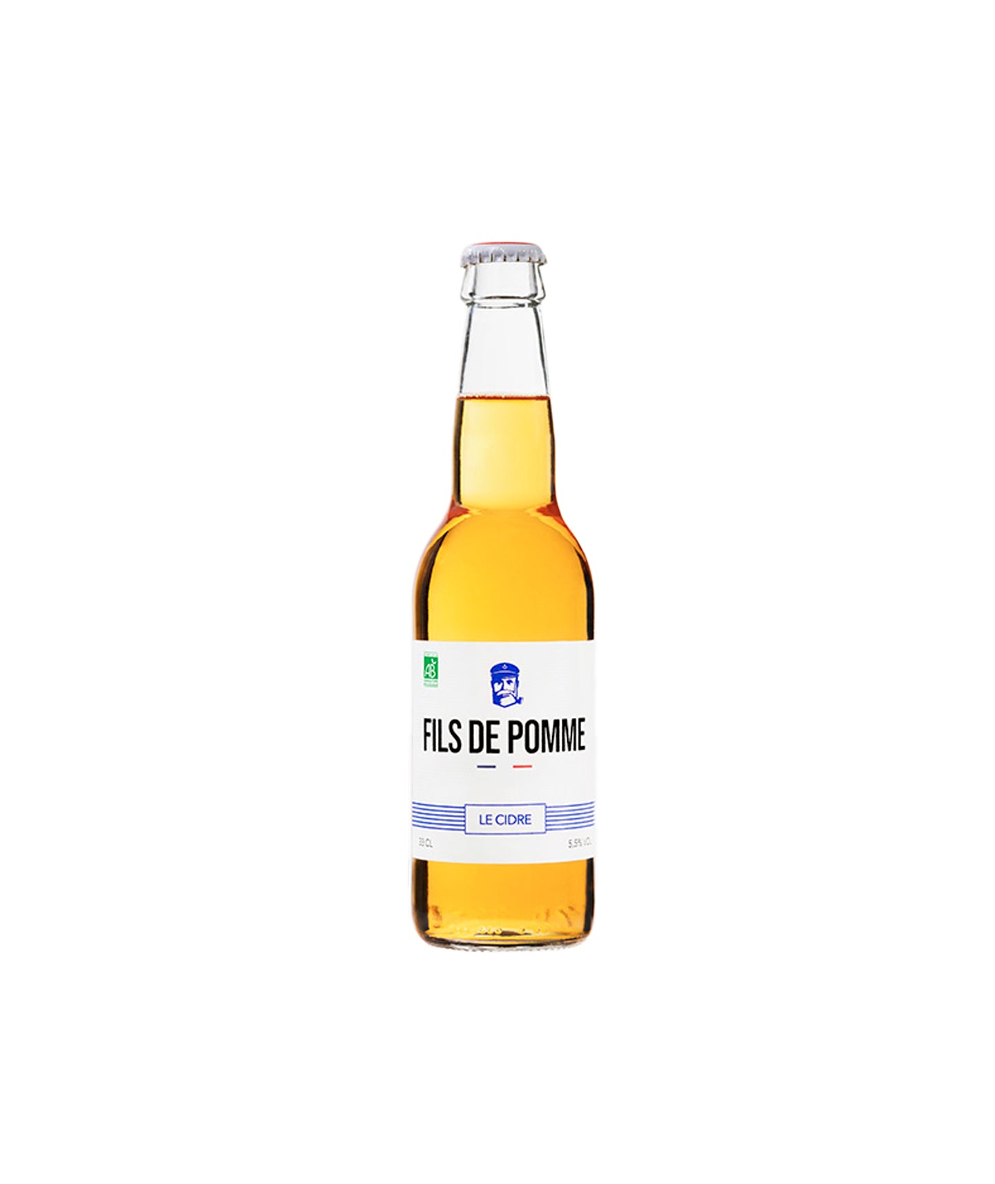 Cidre brut petit format bio - Cuvée Le sauvage