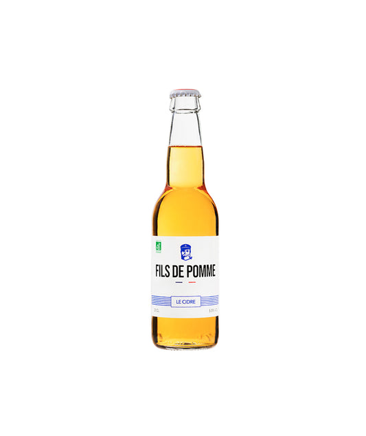 Cidre brut petit format bio - Cuvée Le sauvage