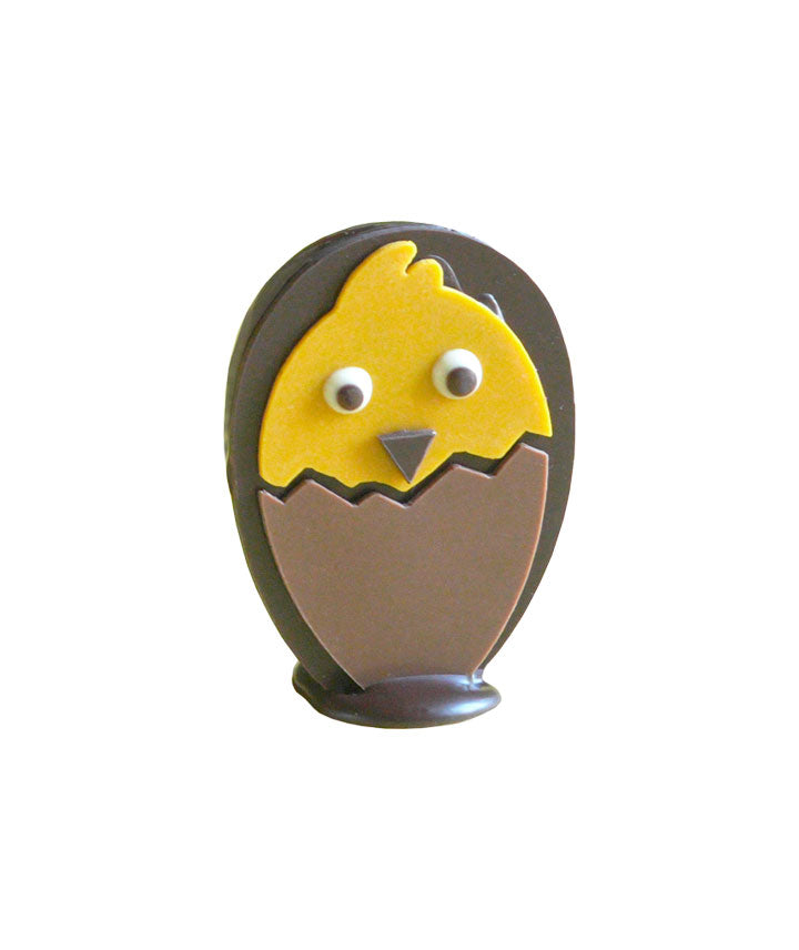 Poussin "Pascalito" chocolat noir - 10 cm
