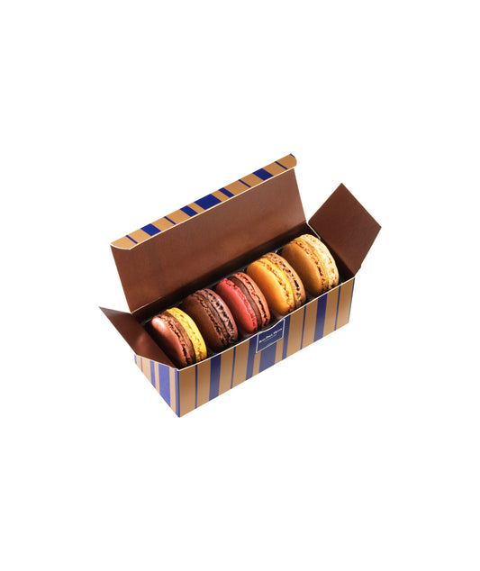 Étui 5 macarons assortis