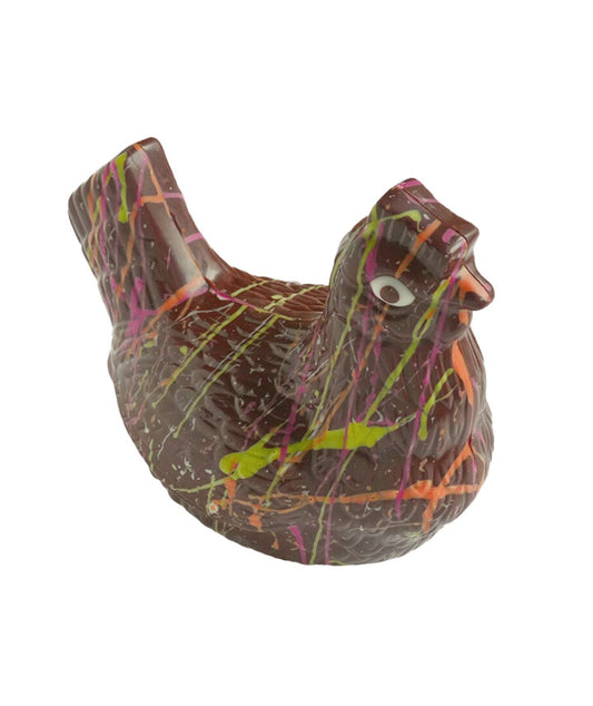 Poule 10 cm chocolat au lait