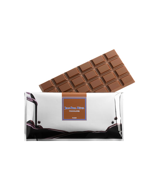 Tablette chocolat lait caramel fleur de sel