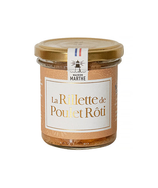 Rillette de poulet rôti