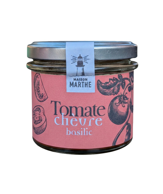 Tomate chèvre basilic