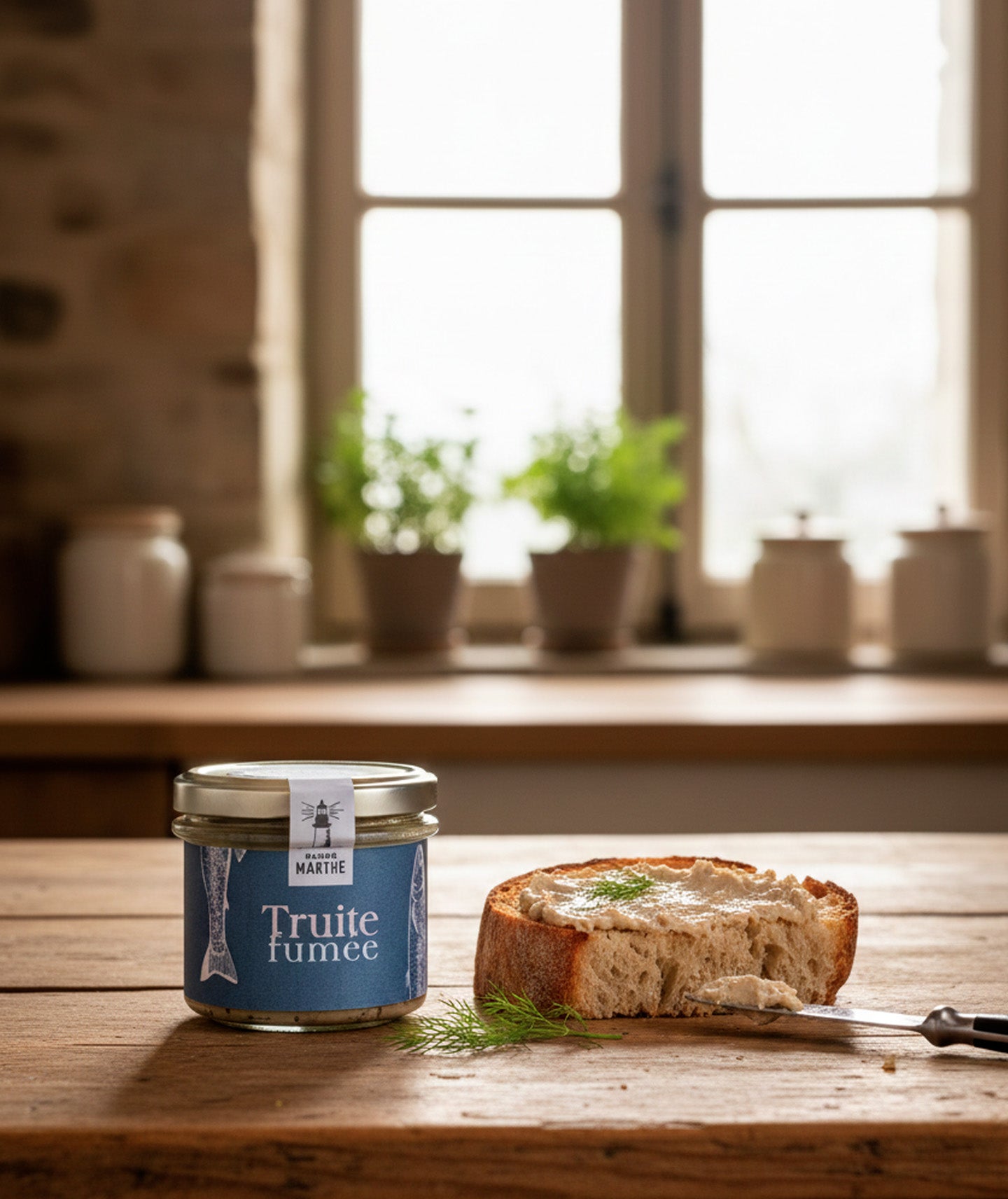 Truite fumée