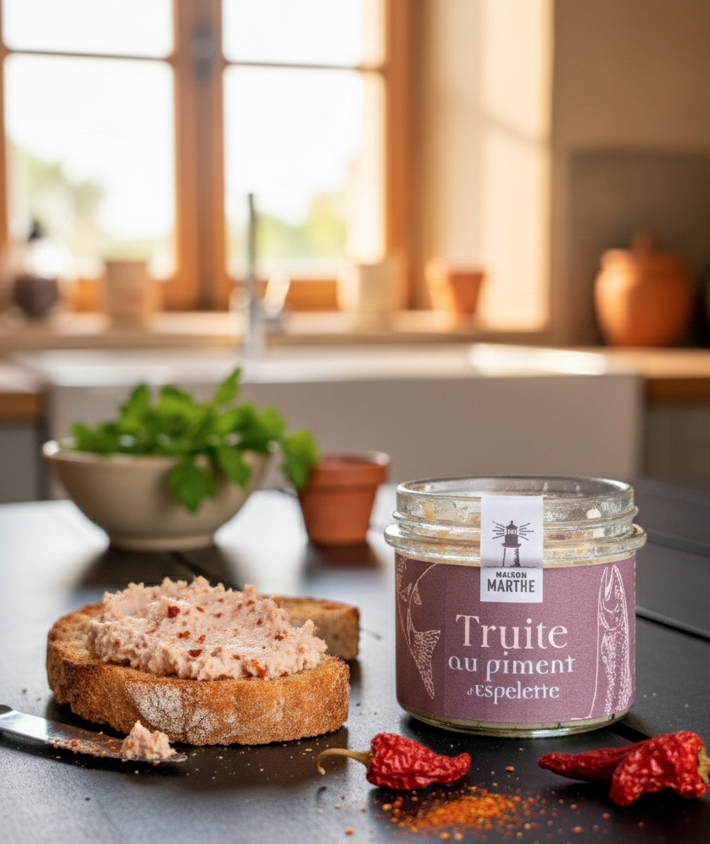 Truite piment d'Espelette