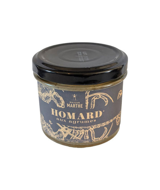 Tartinable de Homard aux agrumes