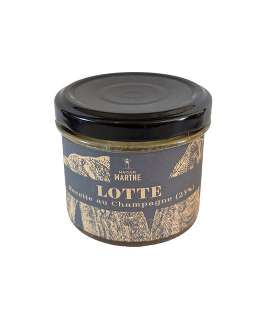 Tartinable de Lotte au Champagne
