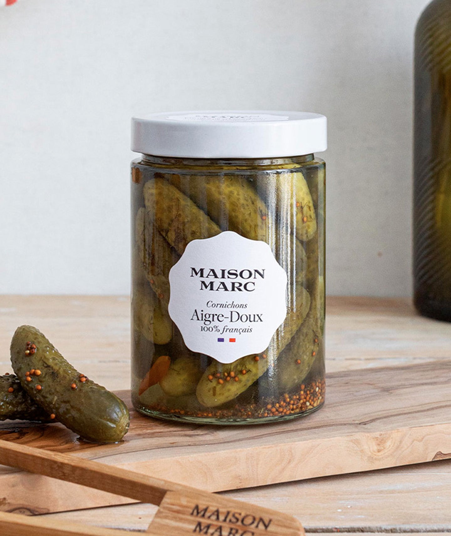 Cornichons aigre doux pimentés