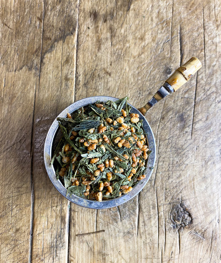 Thé vert japonais "Genmaicha" - Boîte vrac