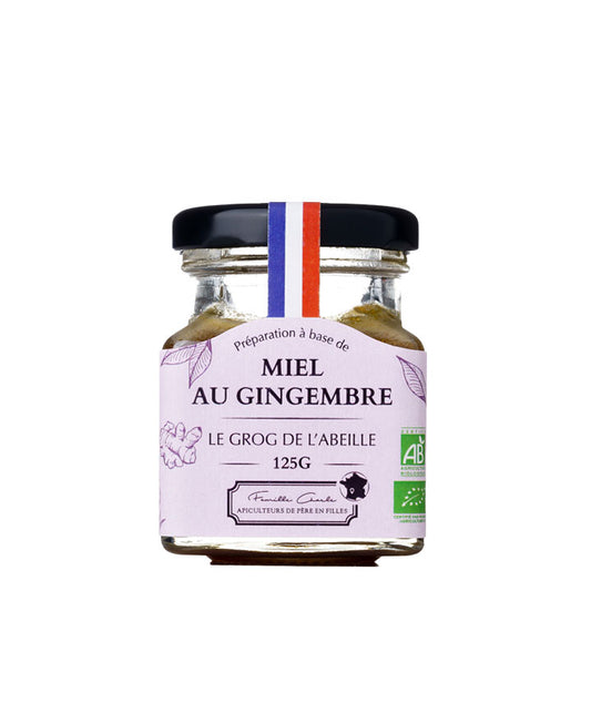 Préparation à base de miel au gingembre bio