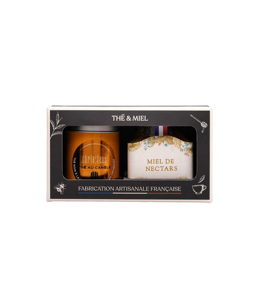 Coffret thé au canelé et miel de nectars