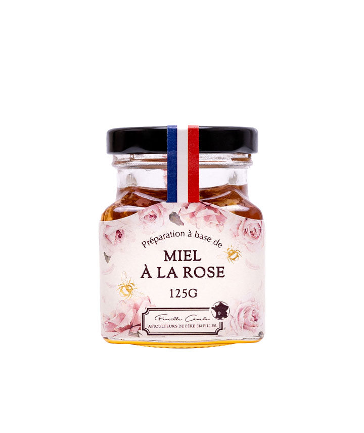 Préparation à base de miel à la rose de Grasse