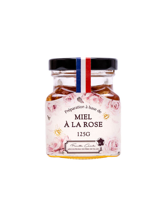 Préparation à base de miel à la rose de Grasse