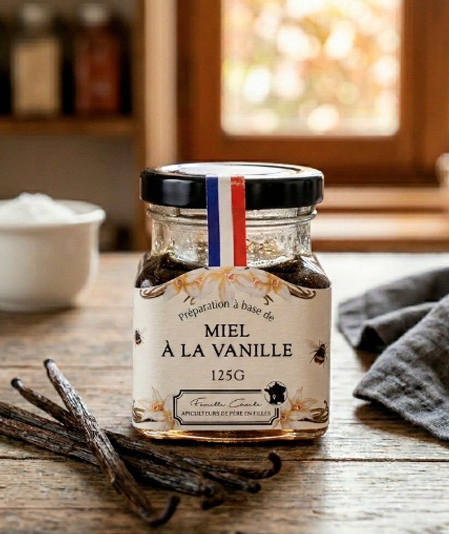 Miel à la vanille - 125g