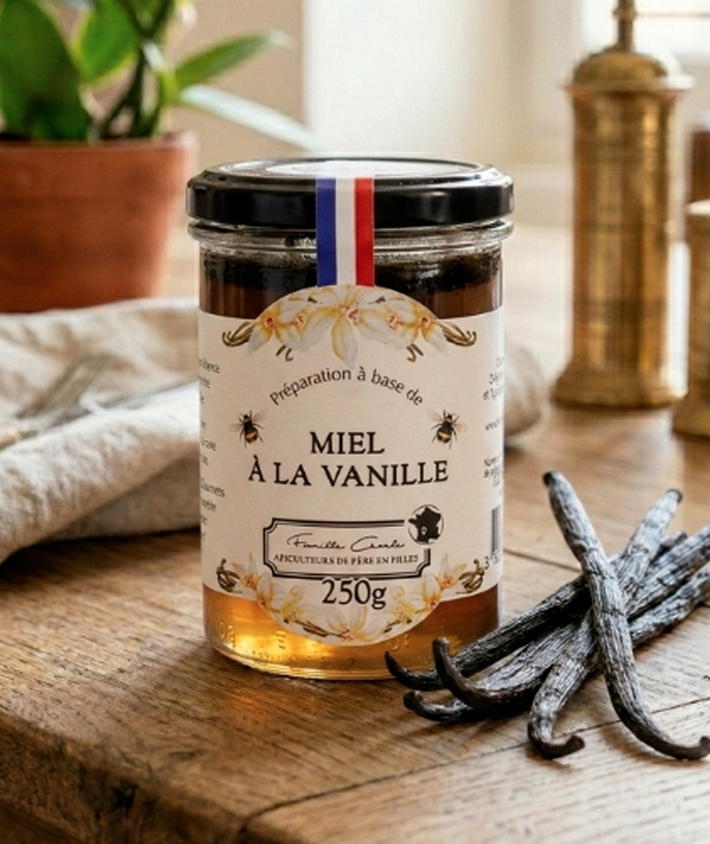 Miel à la vanille - 250g