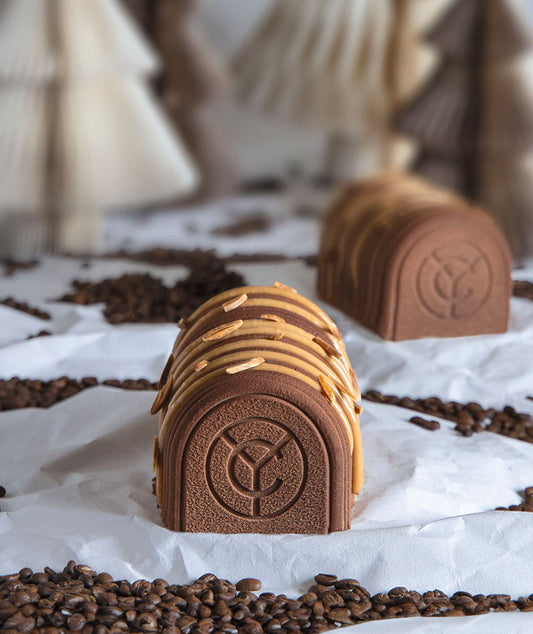 Bûche exclusivité Galeries Lafayette Café amaretto - 6 personnes