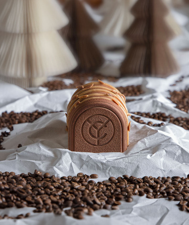 Bûche exclusivité Galeries Lafayette Café amaretto - 4 personnes