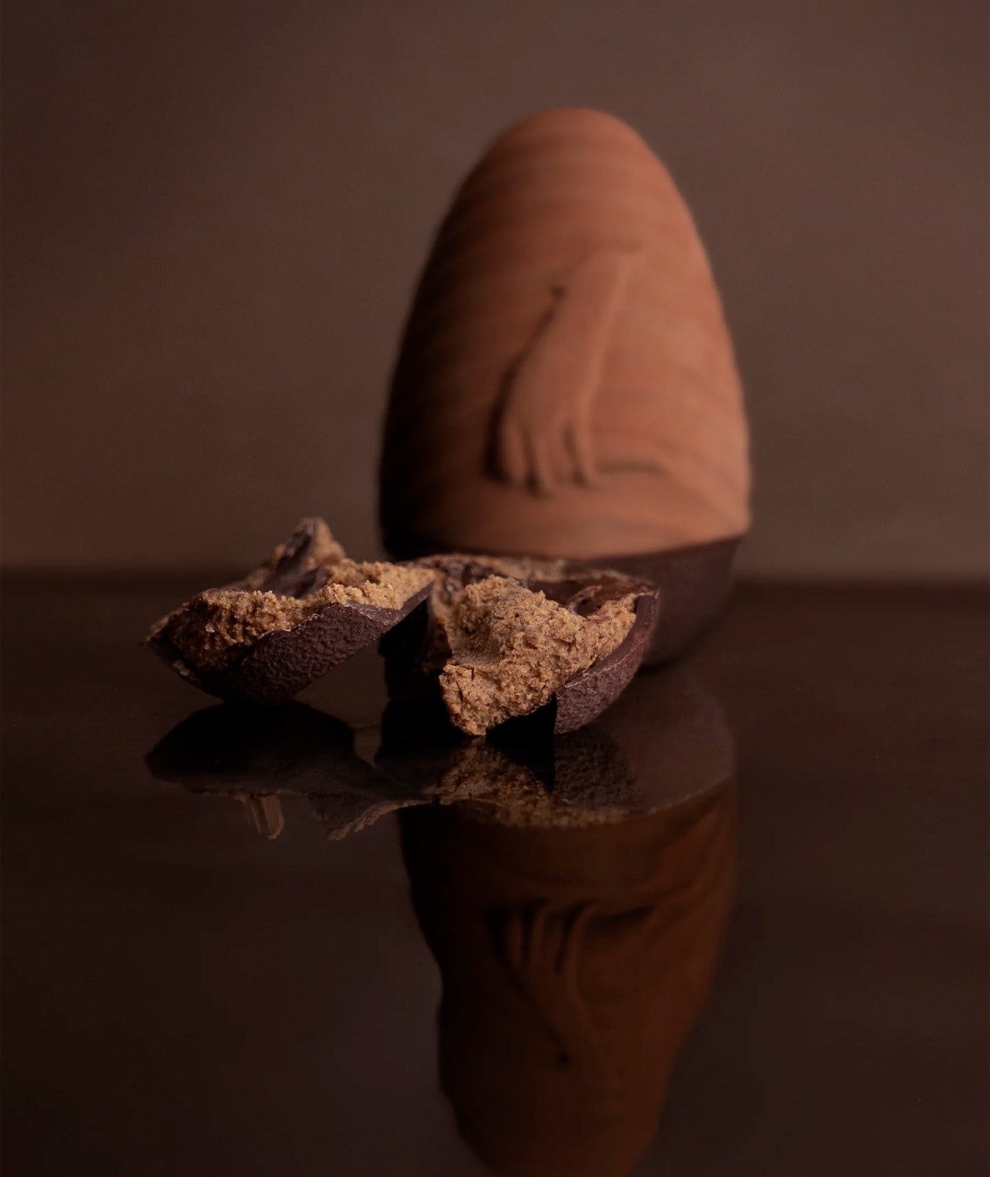L'Œuf noisette chocolat au noir