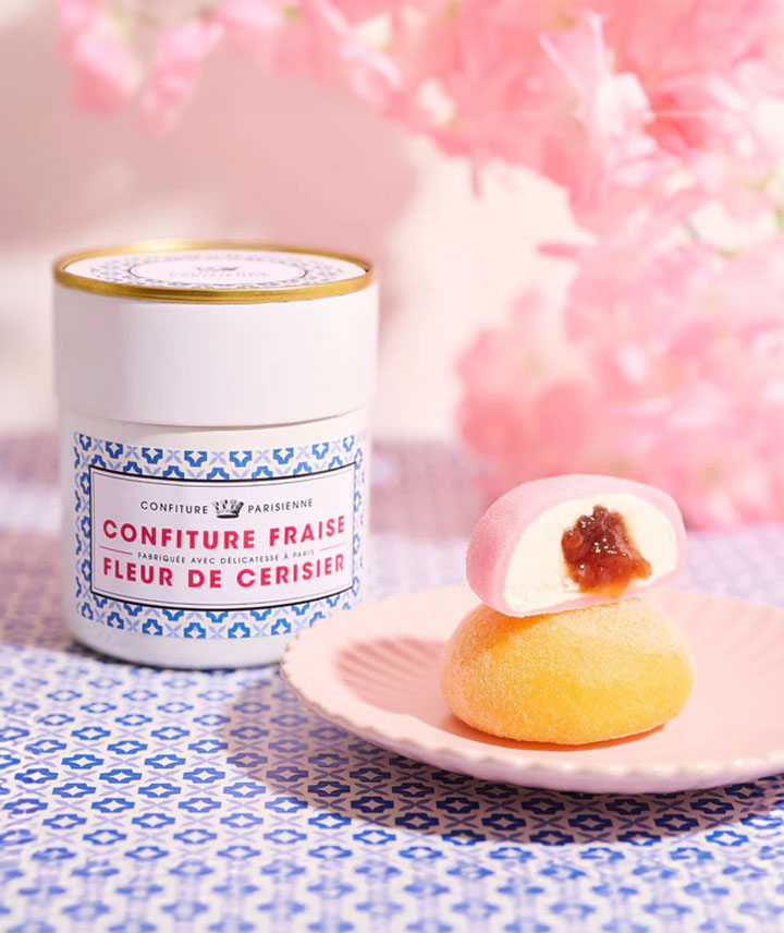Confiture Fraise Fleur de cerisier