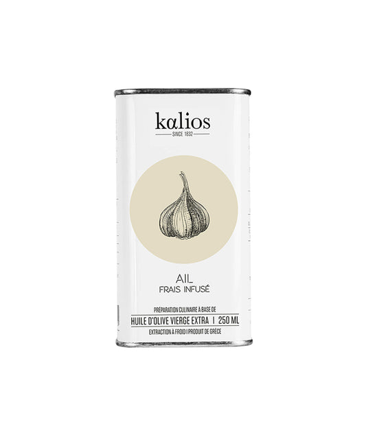 Bidon huile d'olive infusée Ail