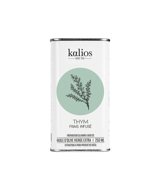 Bidon huile d'olive infusée Thym