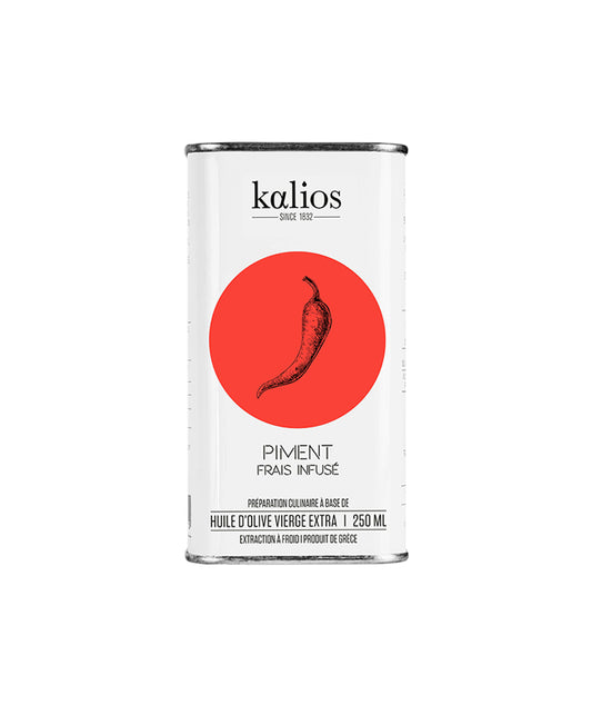 Bidon huile d'olive infusée Piment