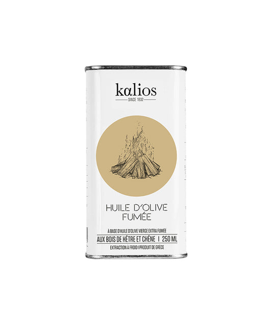 Bidon huile d'olive Fumée