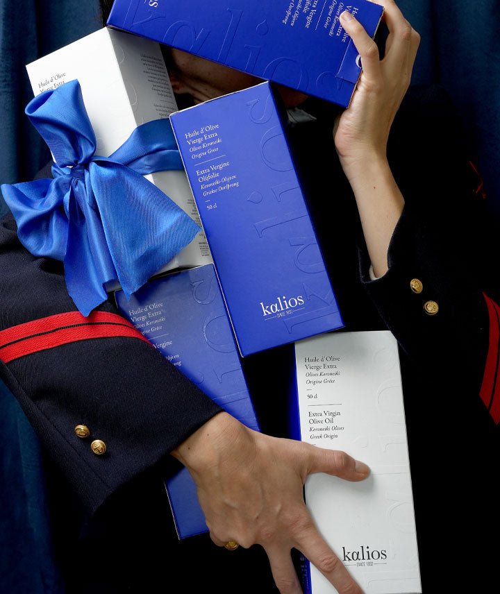 Coffret d'huiles Kalios Blanc - Bleu