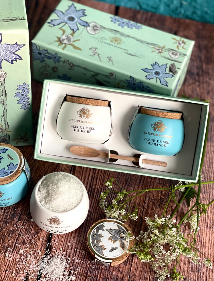 Coffret de pots de sel en céramique