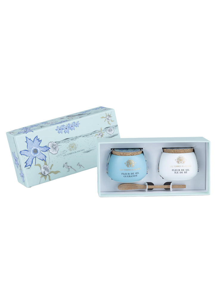 Coffret de pots de sel en céramique