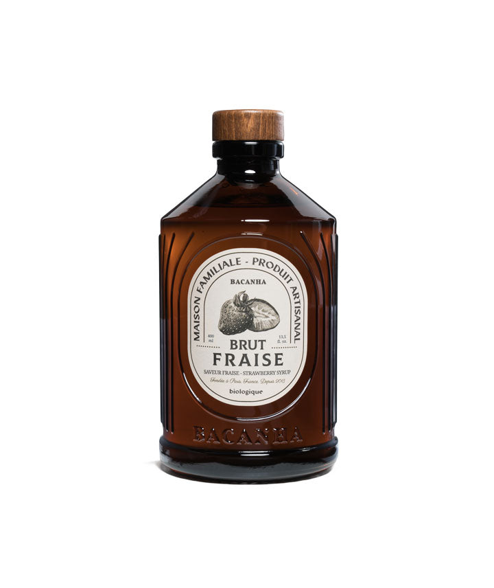 Fraise - Sirop brut bio