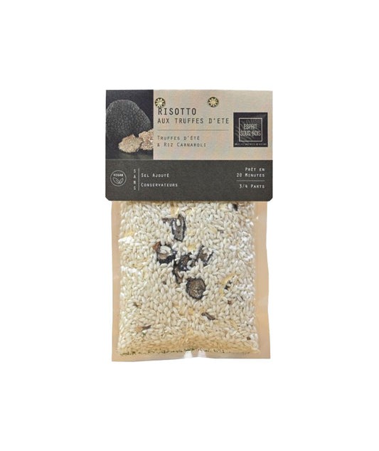 Risotto Truffes d'été vue face aux Galeries Lafayette Le Gourmet