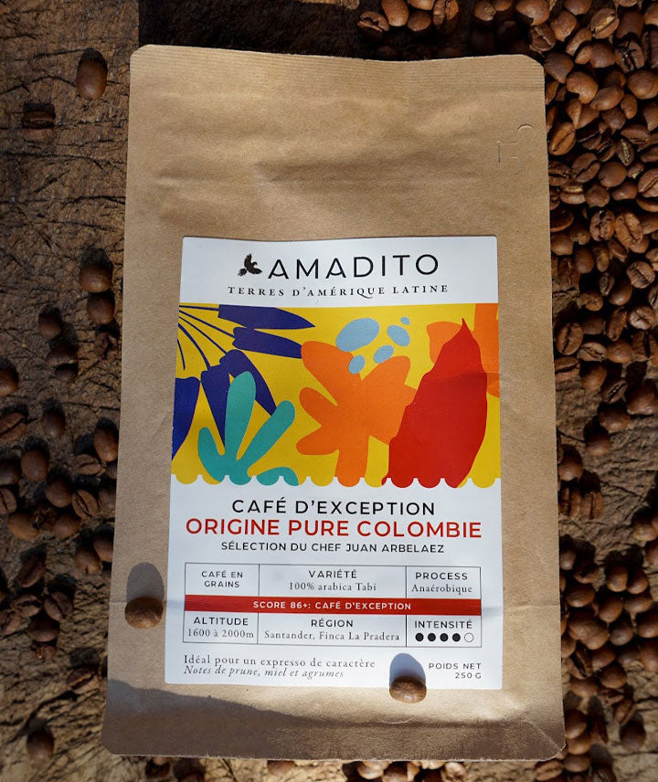 Café bio de Colombie - Grains