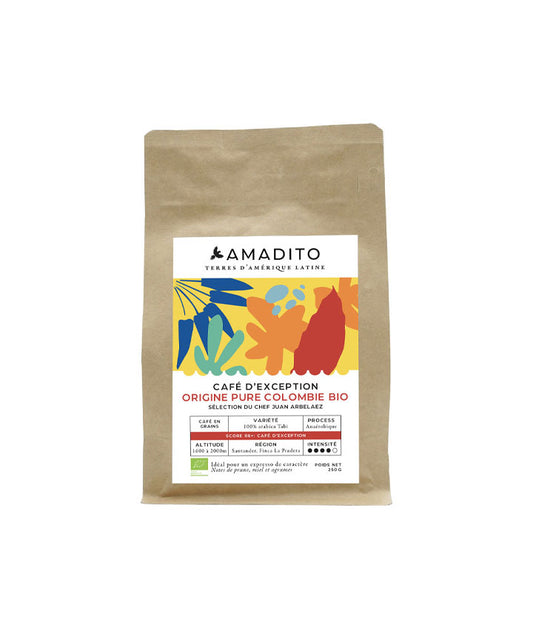 Café bio de Colombie - Grains